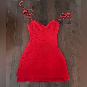 Red Wilfred dress